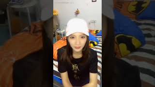 Beautiful Chinese girl allergy wet sneeze 50