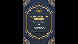 Live : Majelis Sewelasan Bulan Rabi'uts Tsani 1445 H Ponpes Assalafi Al Fithrah Meteseh Semarang