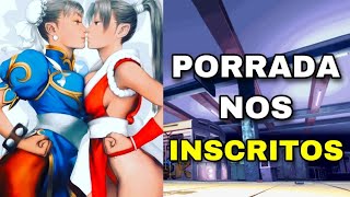 PORRADA NOS INSCRITOS! JOGANDO ONLINE JOGOS DE LUTA!