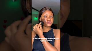 LIGHT SKIN TURN DARK SKIN??😯 #makeupshorts #beauty #darkskinmakeup  #makeuptransformation #makeup