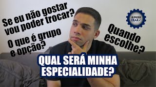 A escolha da especialidade na EEAR