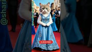 cat walk#💃💃fashion💃🚶‍♀️cute cats🐱🐱🐱#shorts#subscribe