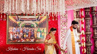 Best Telugu Wedding Teaser II Krishna + Harsha Sri II Wedding Tales Studio