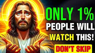 🛑 ONLY 1% PEOPLE WILL WATCH THIS MY CHILD DON'T SKIP || God's Message Today | #godmessage #bible #yt