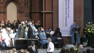 Graduation Celebration Ceremonies: April 1, 2022, 11am, Strathclyde Business School