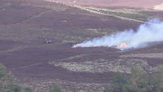 Muirburn: New footage shows heather burning in Cairngorms