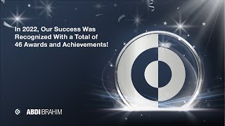 In 2022, Our Success Was Recognized With a Total of 46 Awards and Achievements!