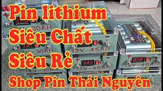 Pin Lithium Siêu Chất Lượng & Siêu Rẻ tại Thái Nguyên LH 0332615628