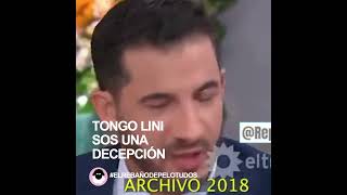 TONGO LINI, SOS UNA DECEPCIÓN