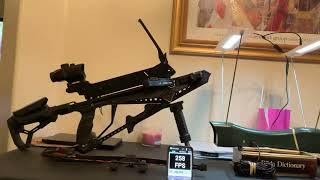 Just installed a 240 pound limb on my Adder RX crossbow let’s see what it do