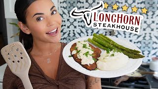 Longhorn at HOME! - Parmesan Crusted Chicken at Home