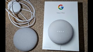 Google Nest Mini Unboxing Setup and review