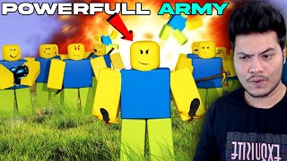 CONTROLING POWERFULL ARMY - ROBLOX - CONTROL ARMY