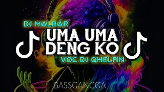 DJ UMA UMA DENG KO SA MAU POLO REMIX DJ MALBAR (BASSGANGGA) VOC.DJ QHELFIN TERBARU 2024