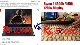 Best Gaming Laptop under 50k | Ideapad gaming 3 Ryzen 5 4600h Unboxing | Lenovo Custom Laptop review