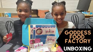 Goddess Food Factory Unboxing || Subscription box for kids