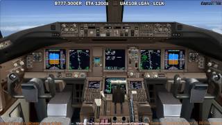 [FSX] PMDG 777-300ER | Athens (LGAV) to Larnaca (LCLK) Part 2