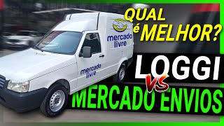 Qual APLICATIVO DE ENTREGA é MELHOR ? ( LOGGI ou MERCADO ENVIOS )