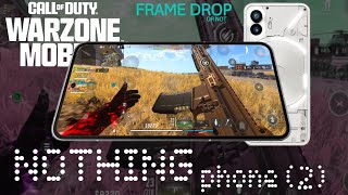 WARZONE MOBILE on NOTHING Phone 2 Resurgence  ( Hand Cam )  @NothingTechnology @WarzoneMobile