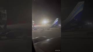 വിമാനം താഴെ ഇറങ്ങുന്ന കാഴ്ച്ച What happens when a plane lands. Inside view from an Airbus