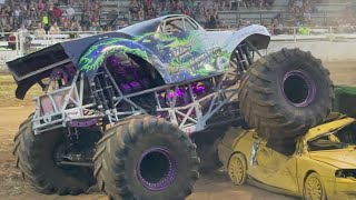 Full Show Summer Smash Monster Trucks Evansville, IN Show 1 (07/14/23) 4K60FPS