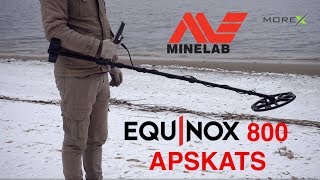 Atsauksme par Metāla detektoru Minelab Equinox 800