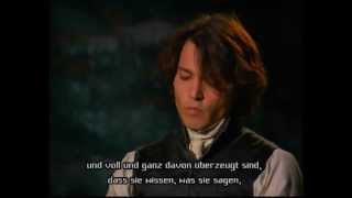 Johnny Depp interview for Sleepy Hollow DVD extras