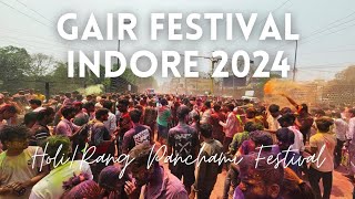 Indore Gair Rang Panchami 2024 | Holi Festival celebration