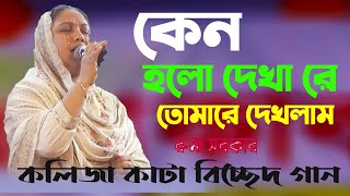 কেন হলো দেখা রে তোমারে দেখলাম |  রুমা সরকার| Keno Holo Dekha Re Tomare Dekhlam | Ruma Sarkar