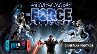 Star Wars The Force Unleashed on Nintendo Switch || Gameplay