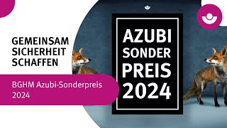 BGHM Azubi Sonderpreis 2024