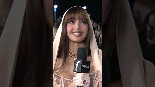 Lisa talks about your "Rockstar" at VMAS  2024#lisa#rockstar