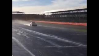 Wet Silverstone, awesome GT3 noise