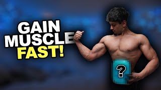 BEST Supplements to GAIN Muscle FAST!