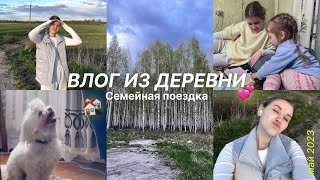 VLOG: едем в деревню к бабушке | май 2023