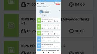 My IBPS PO pre mock scores|| Oliveboard|| #sbi # ibps #rbi #rbi assistant #rrb