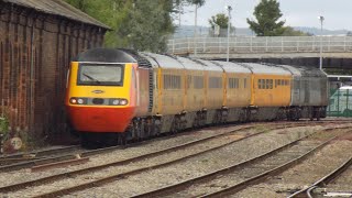 The NMT Returns! XC Liveried 43357 + 43277 “Safety Task Force” Passes Hereford 9/8/2024