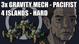 Into the Breach - 3x Gravity Mech - Pacifist - 4 Islands - Hard