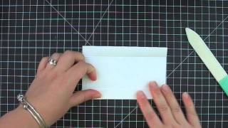 How to Make a Gift Bag Out of an Envelope - featuring Stampin' Up!