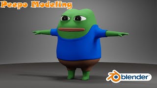 Peepo Modeling in Blender