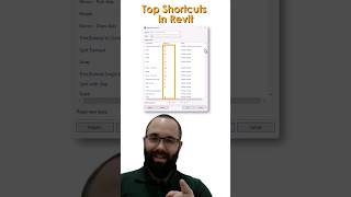 Top Shortcuts for #revit part 1