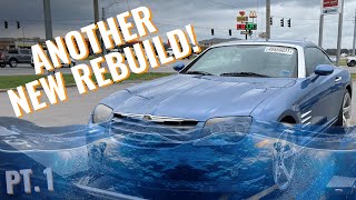 New Project Alert! 🚨 Our First Flood Car is Supercharged! - Chrysler Crossfire SRT6 Rebuild Pt. 1