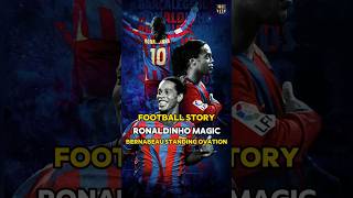 Momen Ronaldinho Menyihir Santiago Bernabeau #shorts #bola #barcelona