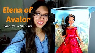 Talking About Elena of Avalor Limited Edition Doll with Chris William