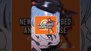 Crunchyroll New Hindi Dubbed Anime Release In November #shorts #hindidubanime #anime  #crunchyroll