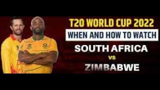 South Africa vs zimbabwe t20 world Cup 2022 who are win |aaj ka match koun jitega