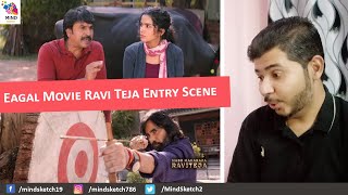 Eagal Movie Scene Reaction | Ravi Teja Mass Intro Scene Reaction | Kavya Thapar, Ravi Teja