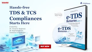 Taxmann's e-TDS Returns | Your Comprehensive TDS & TCS Compliance Solution for F.Y. 2024-25