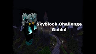 Nethergames Skyblock, How To Complete Challeges!! (New Season)