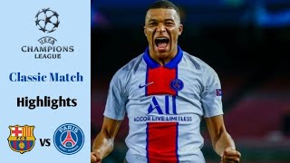 Barcelona vs Paris Saint-Germain 1-4 | UCL 2021/2022 | Highlights